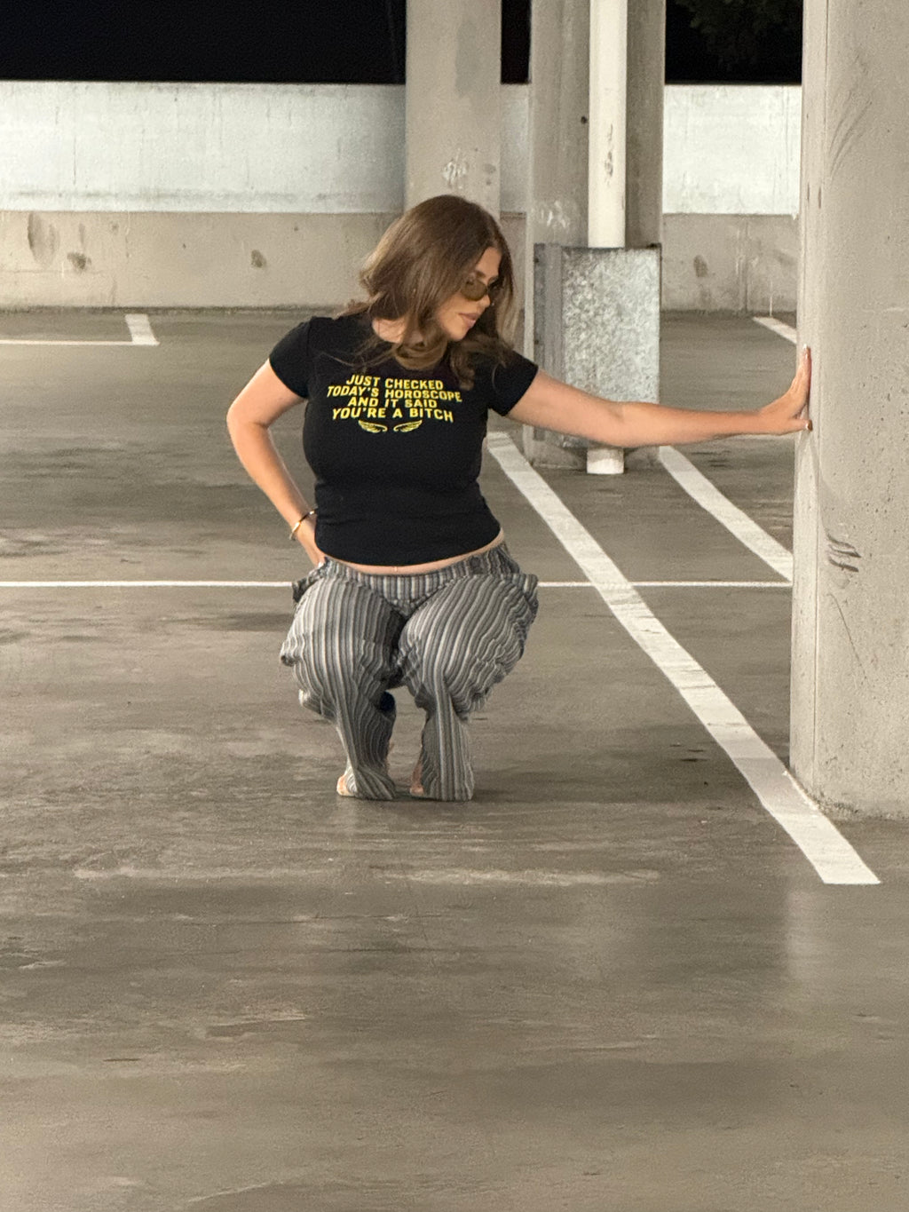 Just Checked Today's Horoscope And It Said You're A Bitch - baby tee